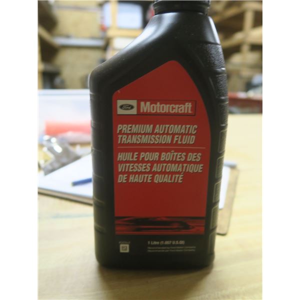 12 bottles of transmission fluid