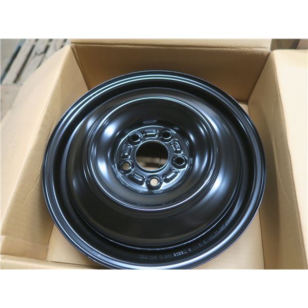 one 17" one 16" mazda rims and one stealy