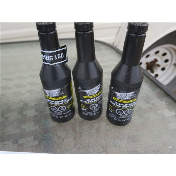 9 bottle of 150m gas line anitfreeze