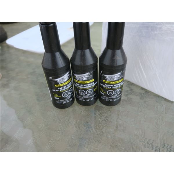 9 bottles of 150m gas line anti freeze