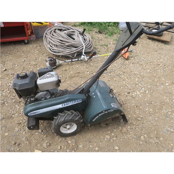 6.5HP/17" rototiller has compression
