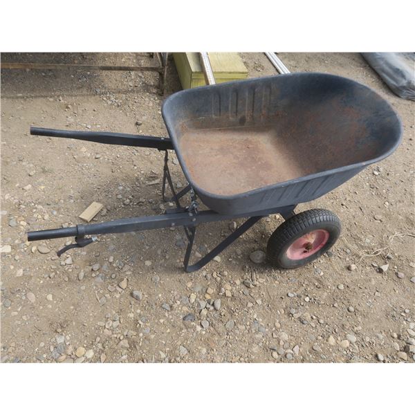 two wheel wheelbarrow