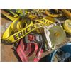 Image 3 : tote of assorted ratchet straps and tow straps