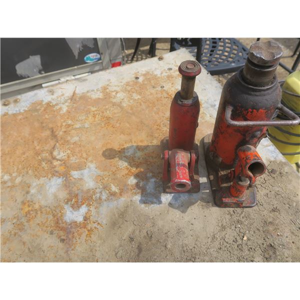 two bottle jacks
