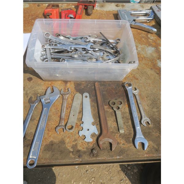 assorted wrenches