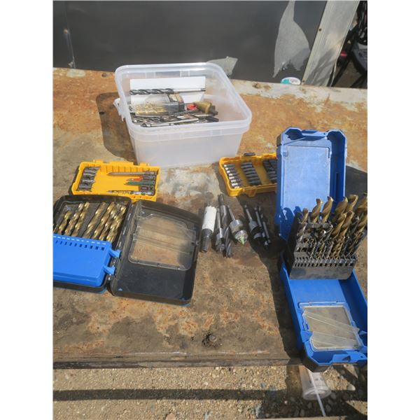 lot of drill bits