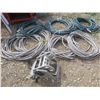 Image 1 : lot of garden hoses and hose reel