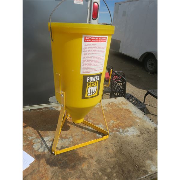 power fist 3 wheeled sand blaster