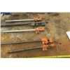 Image 2 : lot of pipe clamps