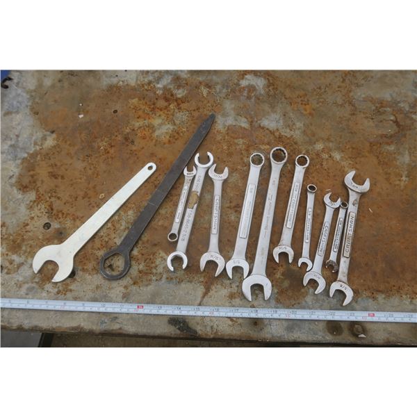 assorted wrenches