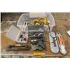 Image 1 : tote of assorted tools