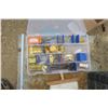 Image 3 : tote of assorted hardware