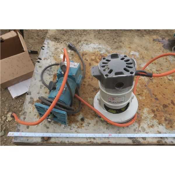 makita and b&d routers