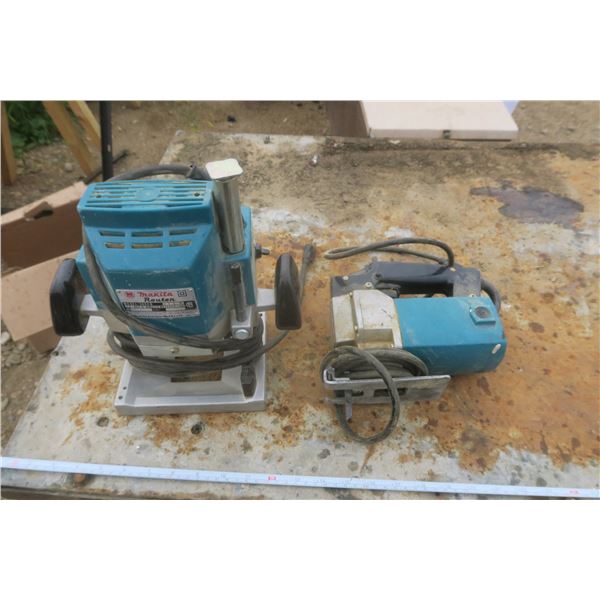 makita router and jigsaw