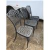 Image 2 : 3 cast iron patio chairs