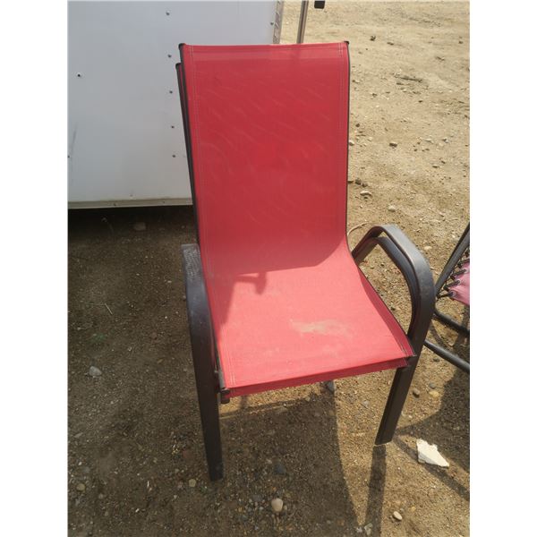 2 patio chairs