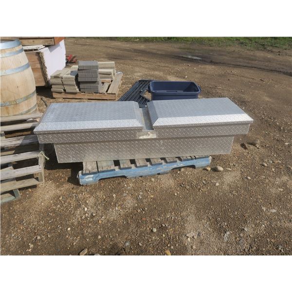 Checkered Truck Bed Tool Box