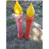 Image 1 : Pair of vintage Noel candle blow molds