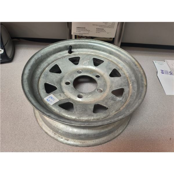 13" 5 bolt trailer rim