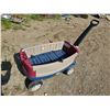 Image 1 : Little Tikes wagon, adjustable seating, converts into bench, has hole for umbrella