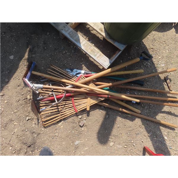 Lot of Garden Tools