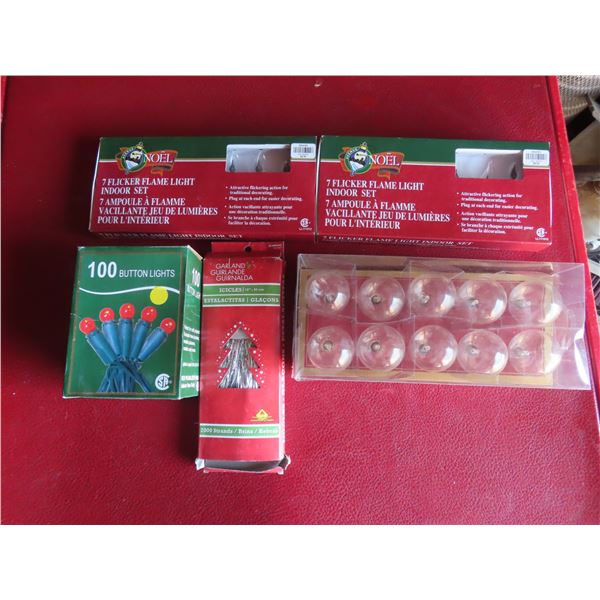 assorted christmas lights