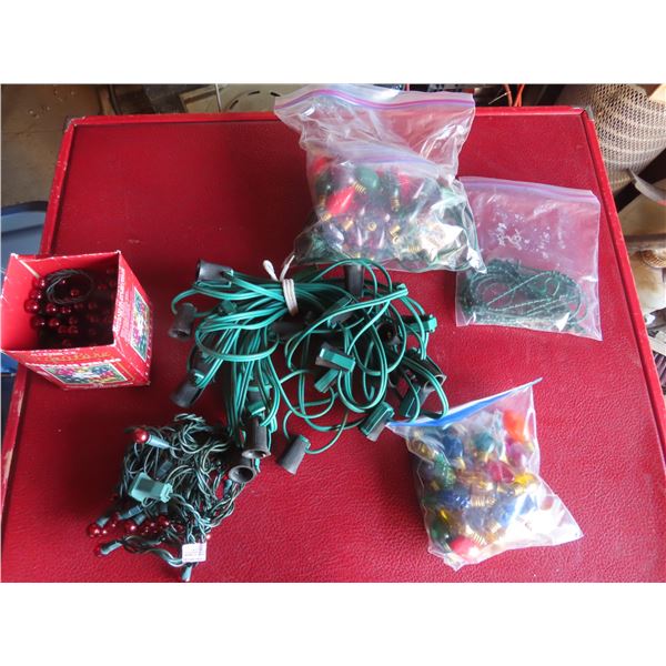 assorted christmas lights