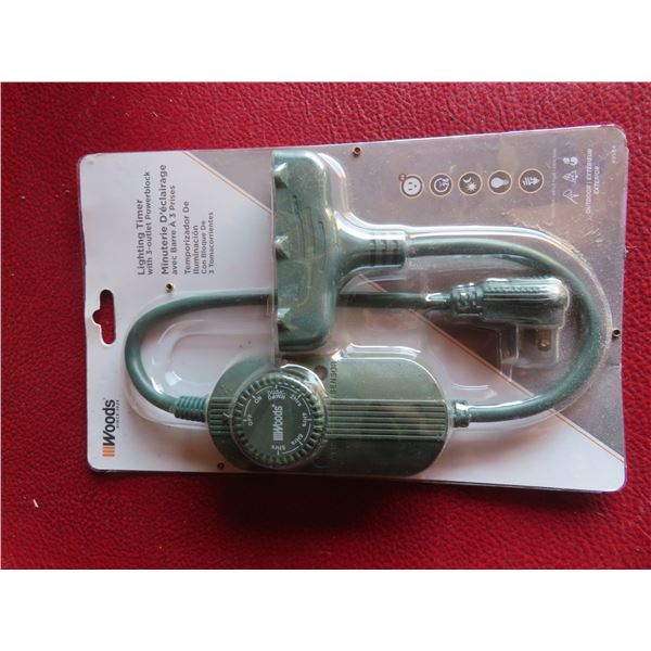 woods lighting timer