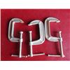 Image 1 : three 3" C-clamps