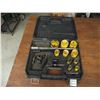 Image 1 : Dewalt Hole Saw set C/W extensions,  mandrels and case.
