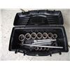 Image 1 : 3/4" Drive Socket set in case. Strong arm and extensions. 2" to 7/8"