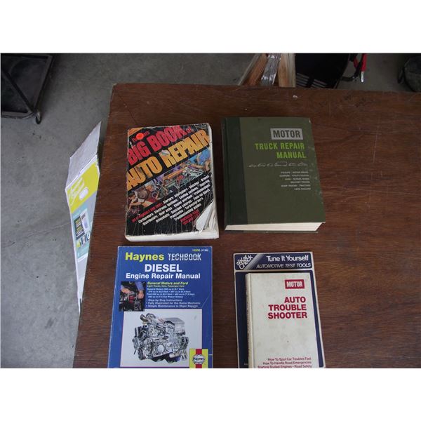 Qty of repair books. (4 Total)
