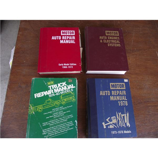 Qty of repair books. (4 Total)