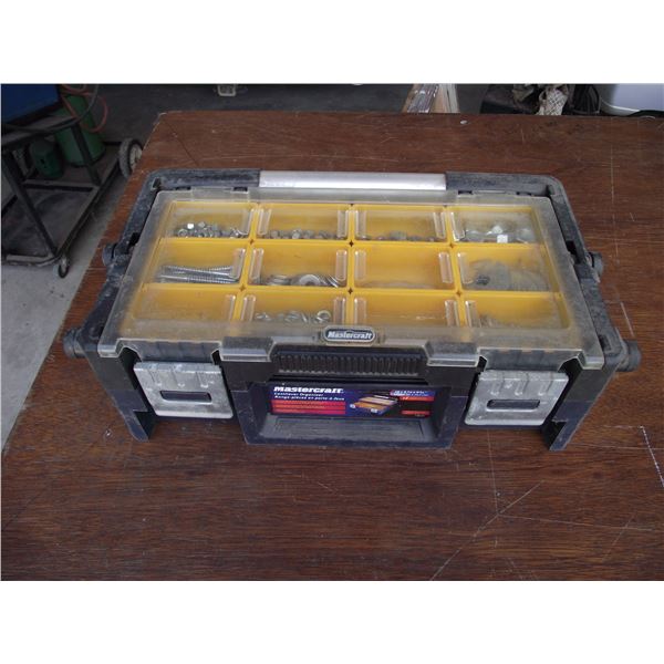 Mastercraft parts organizer C/W bolts nuts and washers