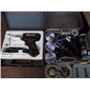 Image 1 : Assortment of soldering equipment (2 boxes),  1-Drum sanding kit, and 1-Polishing kit.