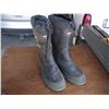 Image 1 : 2 Pairs of baffin rubber boots, steel toes, 1 size 9 and 1 size 11