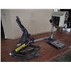 Image 1 : 2-Sisscor Jacks and 1-Shopcraft Bench Drill Press Variable Speed.