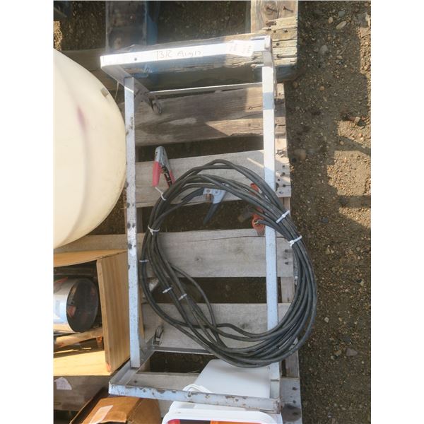 cart dolly and booster cables