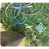 Image 8 : Garbage can, garden hose, water sprinkler, lawn edging, float & laundry bin