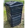 Image 3 : Large outdoor compost container 40"h x 26 5/8"W x 26 5/8"l