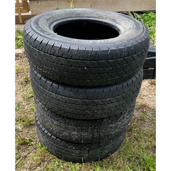 Cooper Discover H/T LT 245/75R 16 120/116Q M+S tires x4 holds air