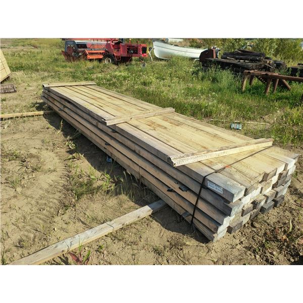 35pc rough aspen 16ft 3"x6"