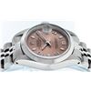 Image 8 : Rolex Ladies Stainless Steel Salmon Dial 26MM Wristwatch Oyster Perpetual With J