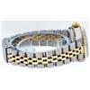 Image 4 : Rolex Ladies Two Tone Sapphire Quickset Blue String Diamond Datejust Wristwatch