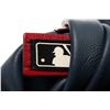 Image 9 : Gucci Navy Red Suede Leather Large NY Yankees Rajah Chain Tote Bag