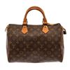 Image 1 : Louis Vuitton Brown Monogram Canvas Speedy 30cm Satchel Bag