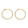 Image 3 : 4.43 ctw Diamond Hoop Earrings - 14KT Yellow Gold