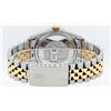 Image 7 : Rolex Mens Two Tone Blue Vignette Diamond Dial 36MM Datejust Wristwatch