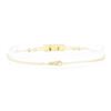 Image 2 : 1.60 ctw Opal and Diamond Bracelet - 14KT Yellow Gold