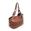 Image 2 : Prada Bronze Leather Buckle Strap Tote Bag
